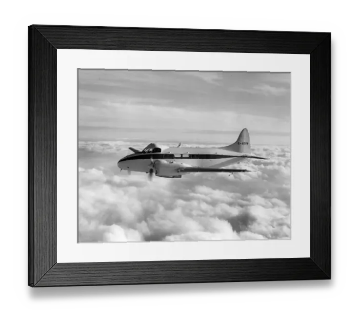 Framed Print : de Havilland DH104 Dove 8 G-ARUM Framed Print : de Havilland DH104 Dove 8 G-ARUM