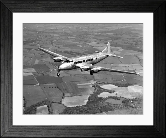 Framed Print : The first prototype de Havilland DH114 Heron G-ALZL Framed Print : The first prototype de Havilland DH114 Heron G-ALZL