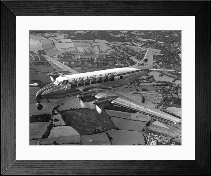 Framed Print : The first prototype de Havilland DH114 Heron G-ALZL Framed Print : The first prototype de Havilland DH114 Heron G-ALZL