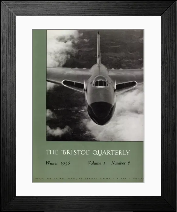 Framed Print : The front cover of The Bristol Quarterly Framed Print : The front cover of The Bristol Quarterly