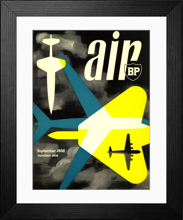 Framed Print : The front cover of air BP volume 1 Framed Print : The front cover of air BP volume 1