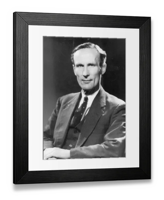 Framed Print : Professor William Austyn Mair CBE FRAeS (1917-2008) Framed Print : Professor William Austyn Mair CBE FRAeS (1917-2008)