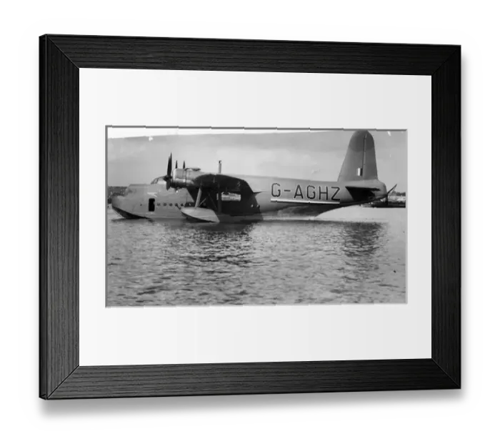 Framed Print : De-militarised Short Sunderland III G-AGHZ Hawkesbury Framed Print : De-militarised Short Sunderland III G-AGHZ Hawkesbury