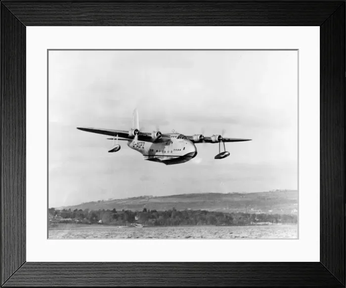 Framed Print : Short Sandringham 2 G-AGPZ Argentina Framed Print : Short Sandringham 2 G-AGPZ Argentina