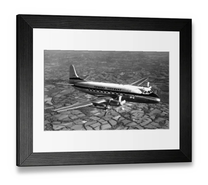 Framed Print : The prototype Vickers Viscount 700 G-AMAV Framed Print : The prototype Vickers Viscount 700 G-AMAV