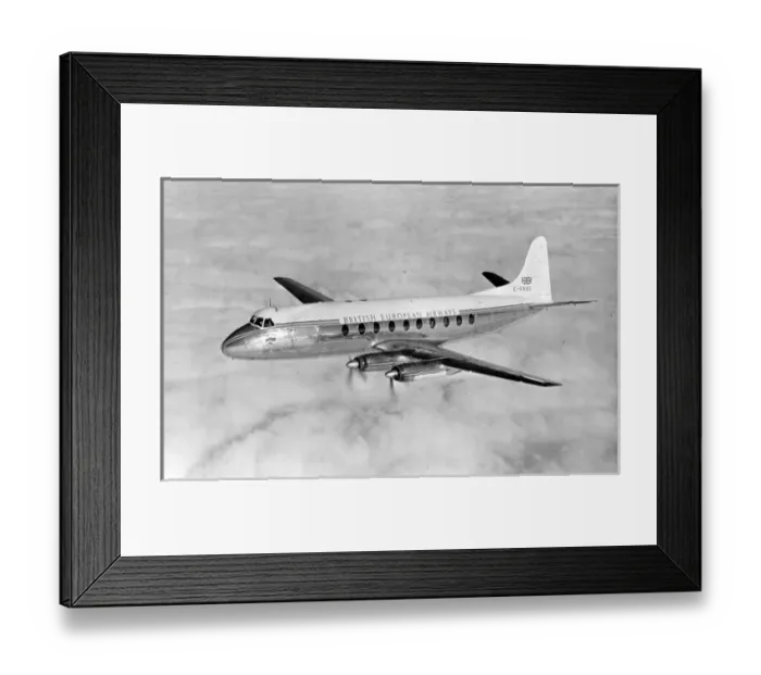 Framed Print : The prototype Vickers Viscount 700 G-AMAV