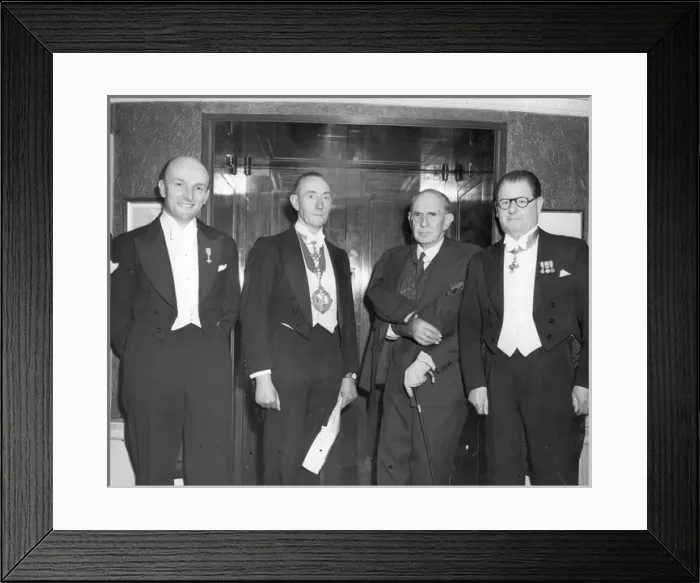 Framed Print : Prior to the 1950 Wilbur Wright lecture Framed Print : Prior to the 1950 Wilbur Wright lecture