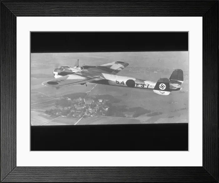 Framed Print : Dornier Do17E-1 of Staffel Kampfgeschwader 255 Framed Print : Dornier Do17E-1 of Staffel Kampfgeschwader 255