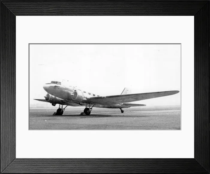 Framed Print : Former Douglas Dakota III G-AGZC Framed Print : Former Douglas Dakota III G-AGZC