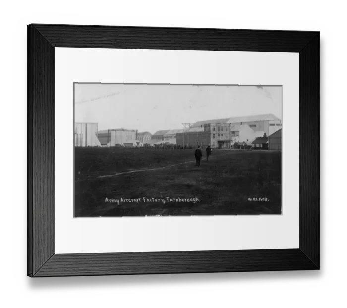 Framed Print : The Royal Army Aircraft Factory Farnborough Framed Print : The Royal Army Aircraft Factory Farnborough