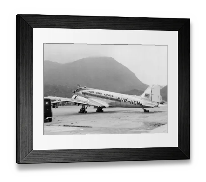 Framed Print : Douglas DC-3 VR-HDN of Hong Kong Airways Framed Print : Douglas DC-3 VR-HDN of Hong Kong Airways