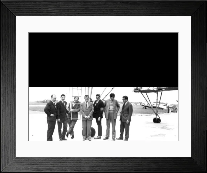 Framed Print : The first Do31 hovering rig Framed Print : The first Do31 hovering rig