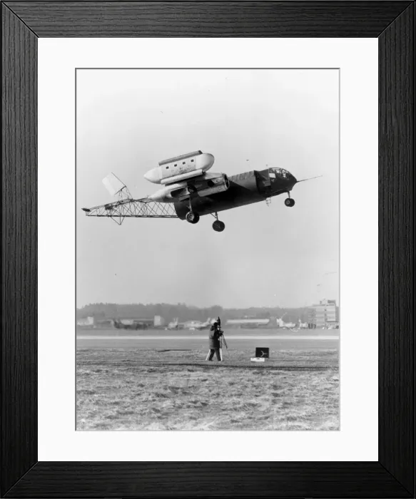 Framed Print : The second Do31 hovering rig was known as the Big Rig Framed Print : The second Do31 hovering rig was known as the Big Rig