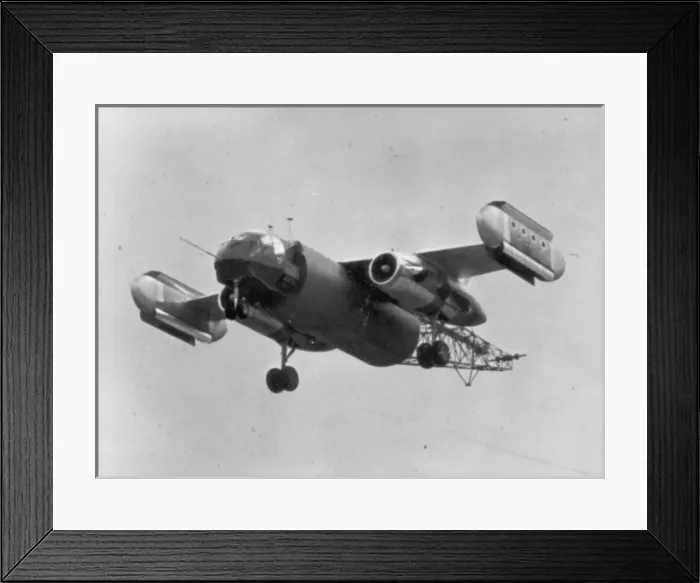 Framed Print : The second Do31 hovering rig was known as the Big Rig Framed Print : The second Do31 hovering rig was known as the Big Rig