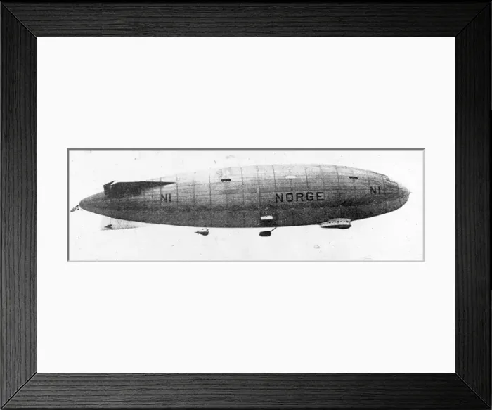 Framed Print : Umberto Nobiles Norge Framed Print : Umberto Nobiles Norge