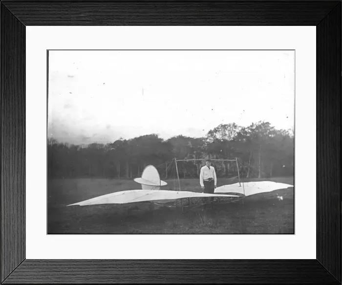 Framed Print : Pilcher Glider Gull A Framed Print : Pilcher Glider Gull A