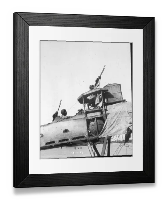 Framed Print : Lewis guns on a Short Seaplane 12 November 1916 Framed Print : Lewis guns on a Short Seaplane 12 November 1916