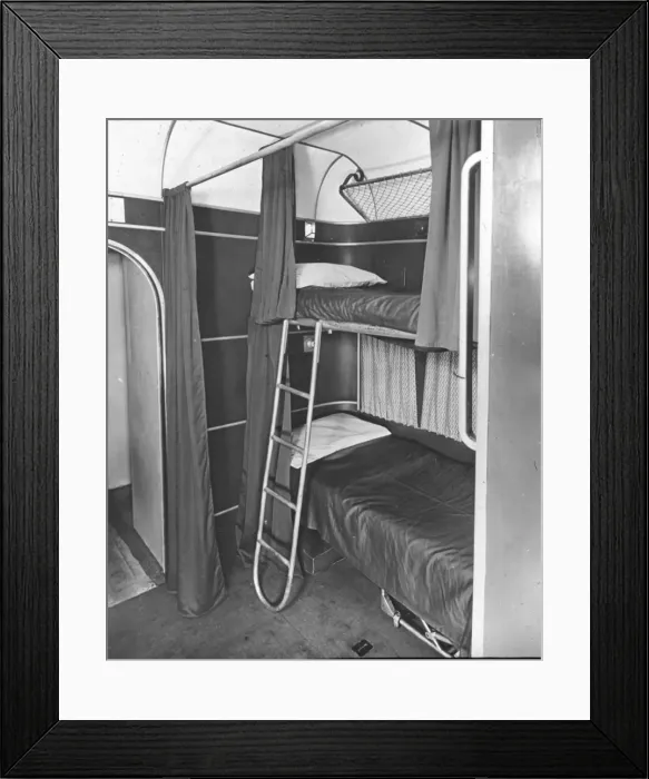 Framed Print : Short S23 Canopus berths Framed Print : Short S23 Canopus berths