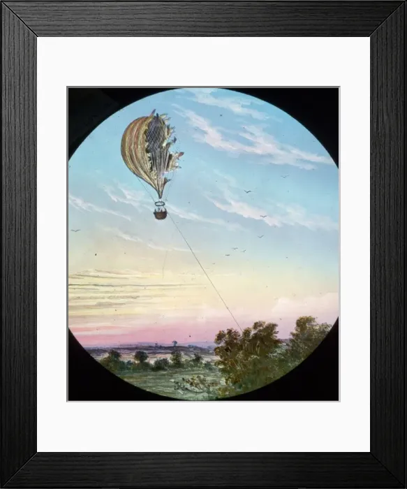 Framed Print : Balloon torn apart Framed Print : Balloon torn apart
