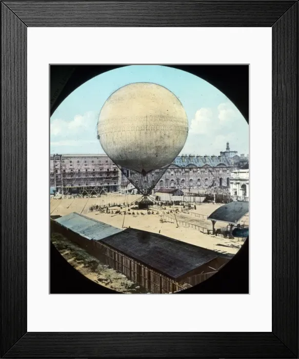 Framed Print : Balloon ready for lift-off Framed Print : Balloon ready for lift-off