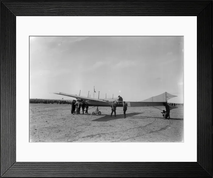 Framed Print : An Antoinette at the Grande Semaine dAviation meeting Framed Print : An Antoinette at the Grande Semaine dAviation meeting