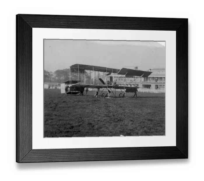 Framed Print : Roger Sommers Farman at the Doncaster Aviation Contest Framed Print : Roger Sommers Farman at the Doncaster Aviation Contest