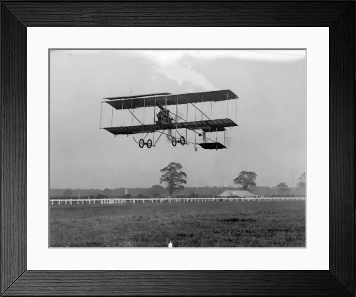 Framed Print : Roger Sommers Farman at the Doncaster Aviation Contest Framed Print : Roger Sommers Farman at the Doncaster Aviation Contest