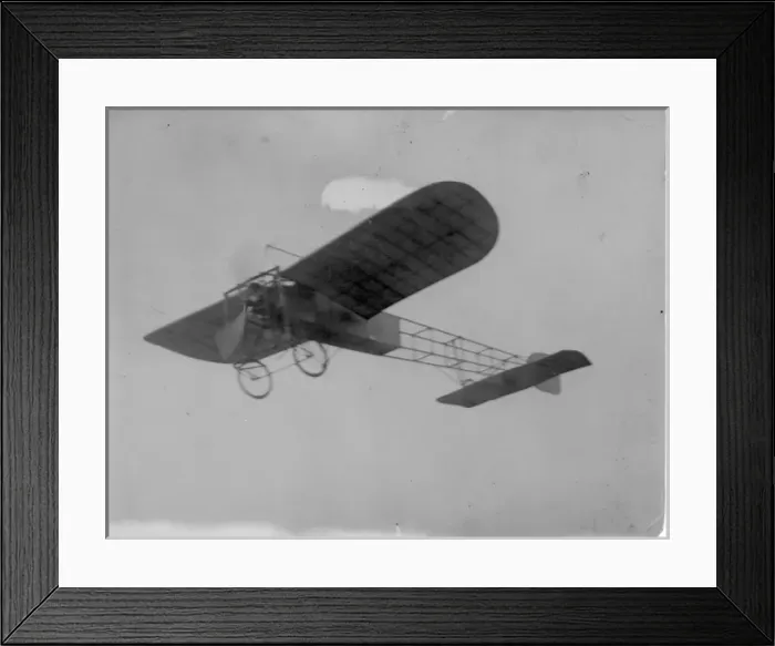 Framed Print : Delagranges Bleriot monoplane Framed Print : Delagranges Bleriot monoplane