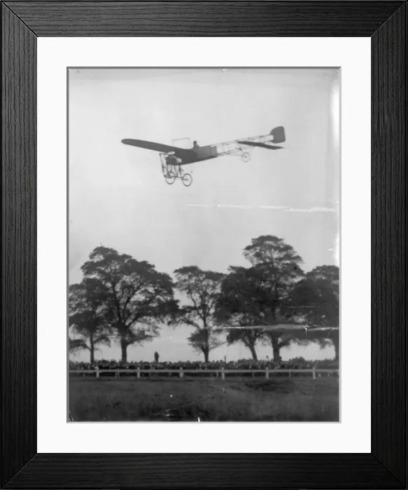 Framed Print : Bleriot monoplane at the Doncaster Aviation Contest Framed Print : Bleriot monoplane at the Doncaster Aviation Contest