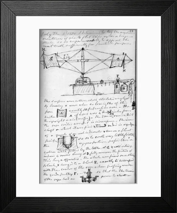 Framed Print : Large whirling arm used for testing aerofoilss Framed Print : Large whirling arm used for testing aerofoilss
