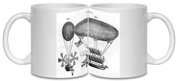 George Cayleys third design for an airship