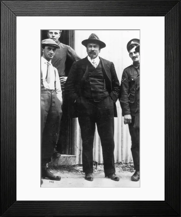 Framed Print : Samuel Franklin Cody at Larkhill in August 1912 Framed Print : Samuel Franklin Cody at Larkhill in August 1912