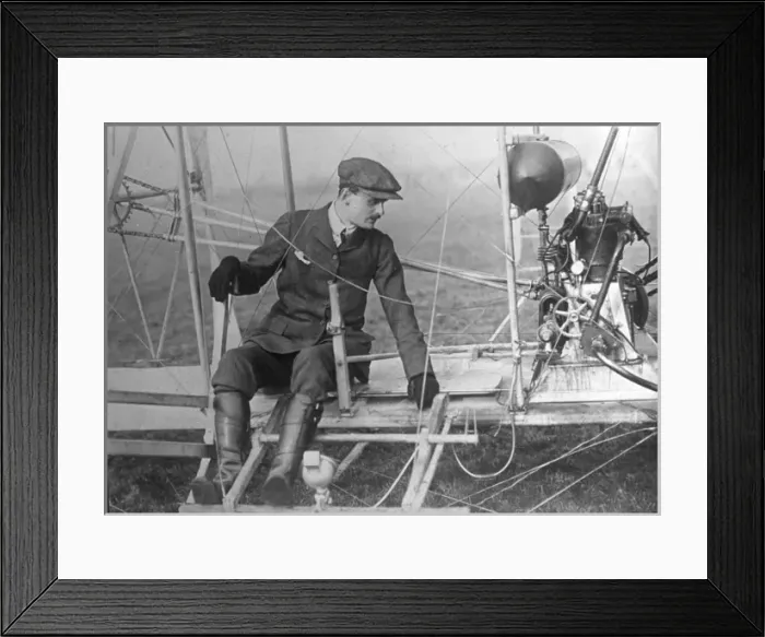 Framed Print : The Hon Charles Stewart Rolls (1877-1910) Framed Print : The Hon Charles Stewart Rolls (1877-1910)
