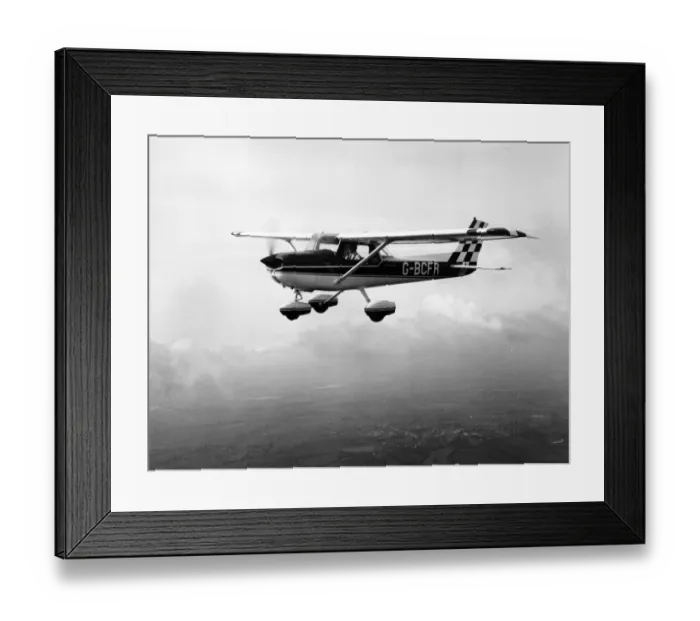 Framed Print : Cessna FRA150L Aerobat G-BCFR Framed Print : Cessna FRA150L Aerobat G-BCFR