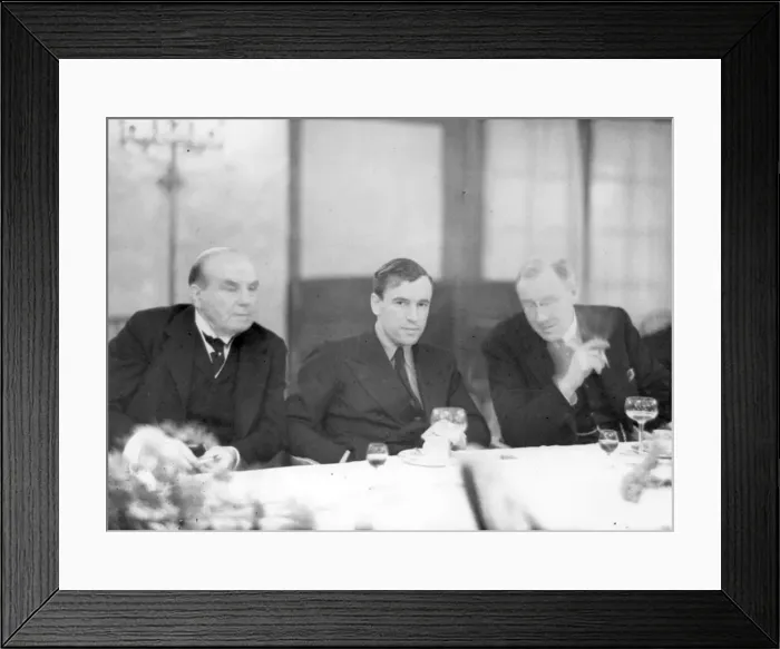 Framed Print : Amy Mollison was honoured at an official luncheon