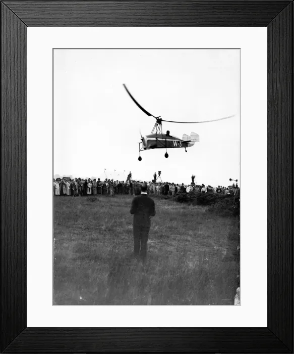 Framed Print : Weir W-3 autogiro Framed Print : Weir W-3 autogiro