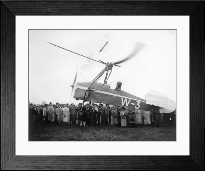 Framed Print : Weir W-3 autogiro Framed Print : Weir W-3 autogiro