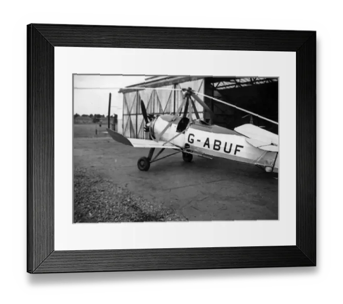 Framed Print : Avro 620 Cierva C19 MkIVP G-ABUF Framed Print : Avro 620 Cierva C19 MkIVP G-ABUF
