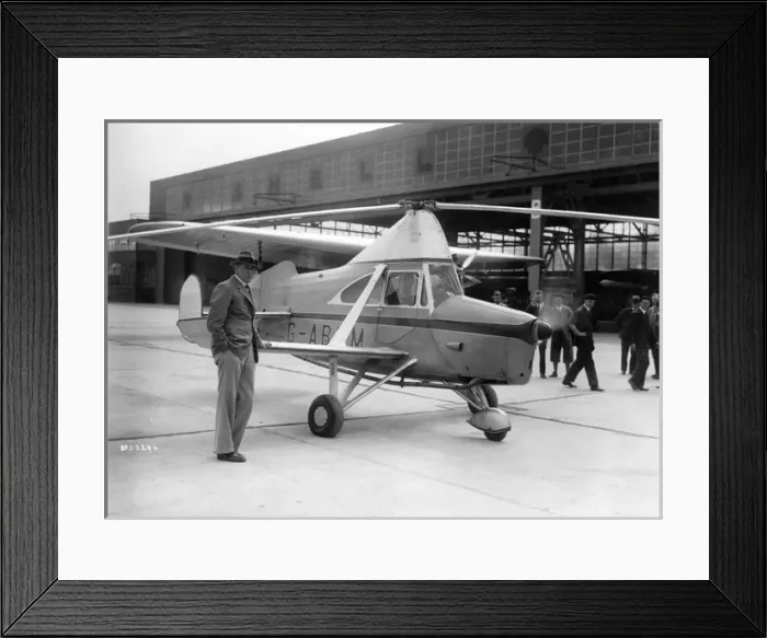 Framed Print : Cierva C24 G-ABLM Framed Print : Cierva C24 G-ABLM