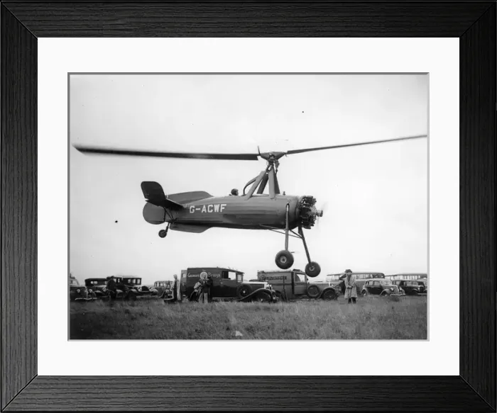 Framed Print : Avro 671 Cierva C30A G-ACWF Framed Print : Avro 671 Cierva C30A G-ACWF