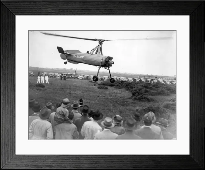 Framed Print : Avro 671 Cierva C30A G-ACWF Framed Print : Avro 671 Cierva C30A G-ACWF