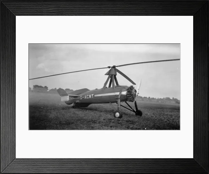 Framed Print : Avro 671 Cierva C30A G-ACWT Framed Print : Avro 671 Cierva C30A G-ACWT