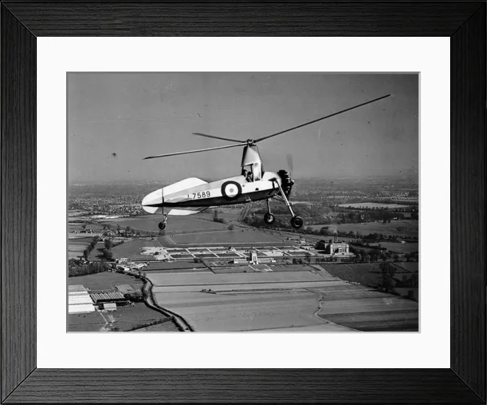 Framed Print : Cierva C40 Rota II L7589 Framed Print : Cierva C40 Rota II L7589