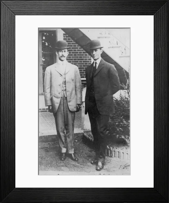 Framed Print : Orville and Wilbur Wright Framed Print : Orville and Wilbur Wright