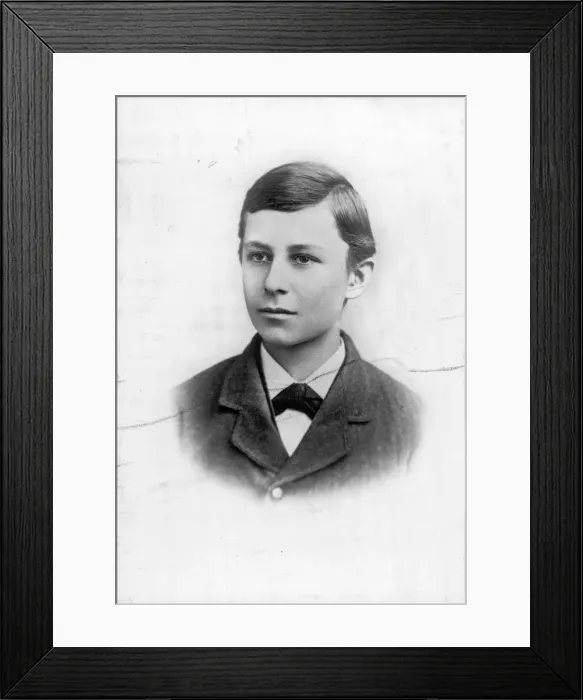Framed Print : Wilbur Wright (1867-1912) aged 12 Framed Print : Wilbur Wright (1867-1912) aged 12