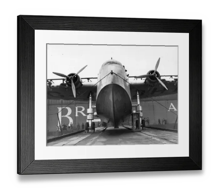 Framed Print : Short S23 Empire Flying Boat G-ADHM Caledonia Framed Print : Short S23 Empire Flying Boat G-ADHM Caledonia