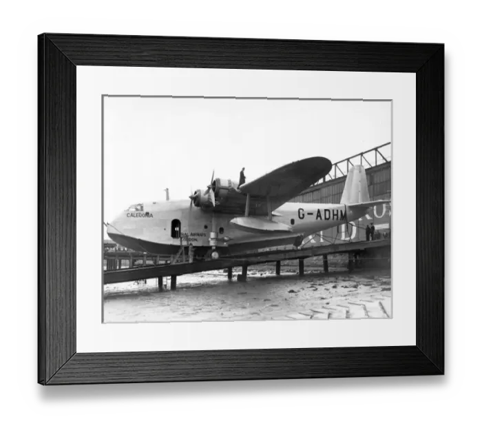 Framed Print : Short S23 Empire Flying Boat G-ADHM Caledonia Framed Print : Short S23 Empire Flying Boat G-ADHM Caledonia