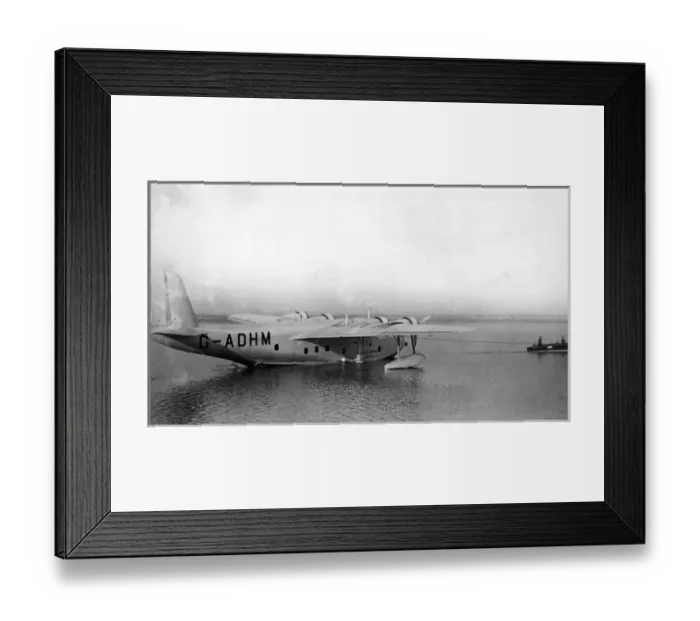 Framed Print : Short S23 Empire Flying Boat G-ADHM Caledonia Framed Print : Short S23 Empire Flying Boat G-ADHM Caledonia