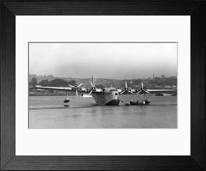Framed Print : Short S23 Empire Flying Boat G-ADHM Caledonia Framed Print : Short S23 Empire Flying Boat G-ADHM Caledonia