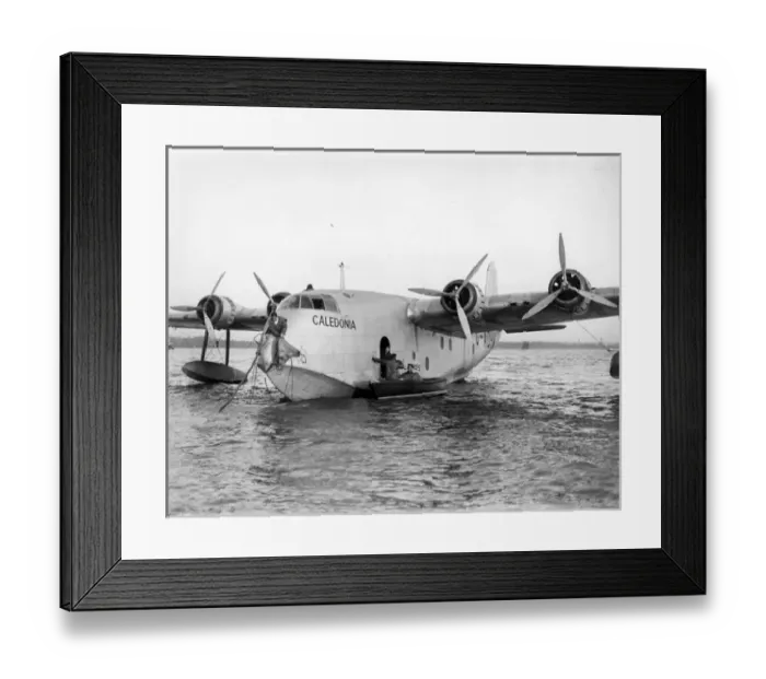 Framed Print : Short S23 Empire Flying Boat G-ADHM Caledonia Framed Print : Short S23 Empire Flying Boat G-ADHM Caledonia